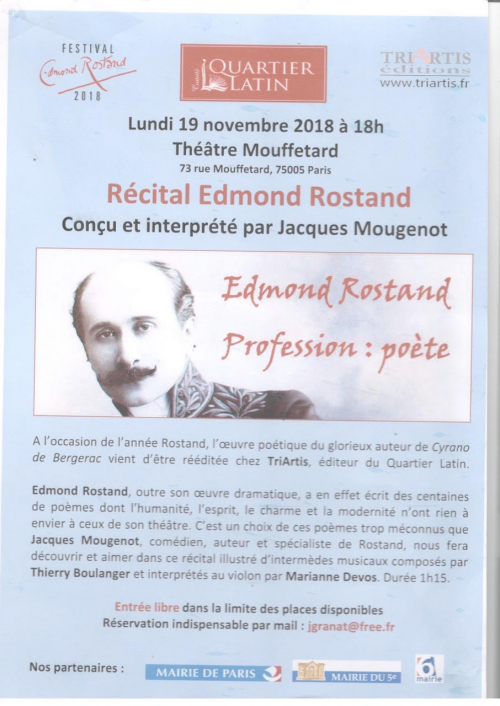 affiche profession poete