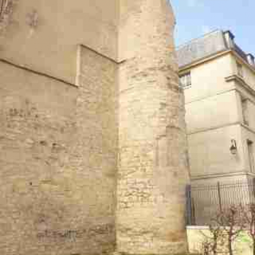 Vestiges de l'enceinte de Philippe Auguste