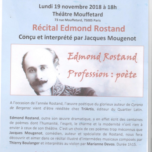 affiche profession poete