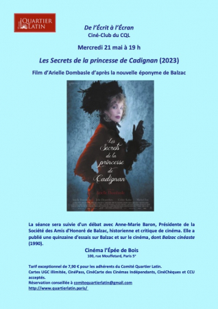 Les secrets de la princesse de Cadignan